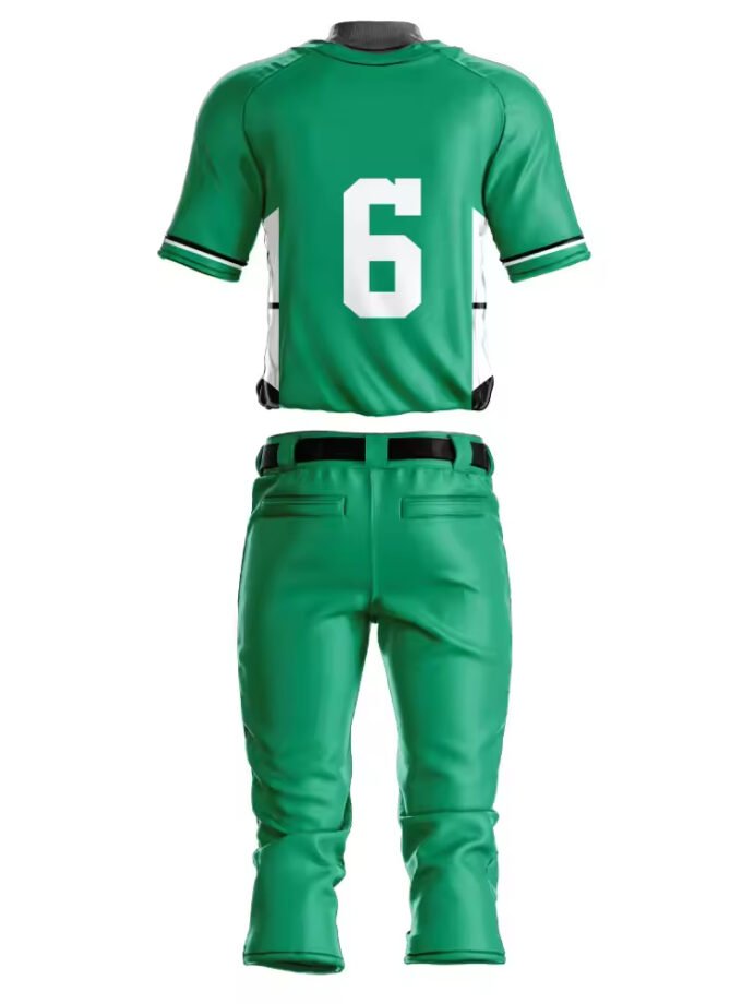 Green Baseball Uniforms