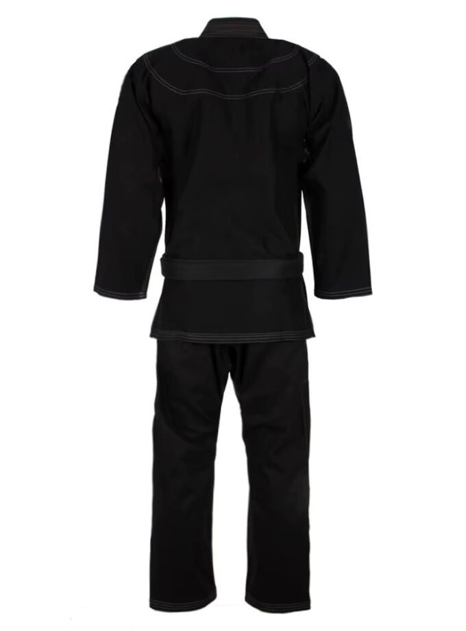 black brazilian jiu jitsu gi back