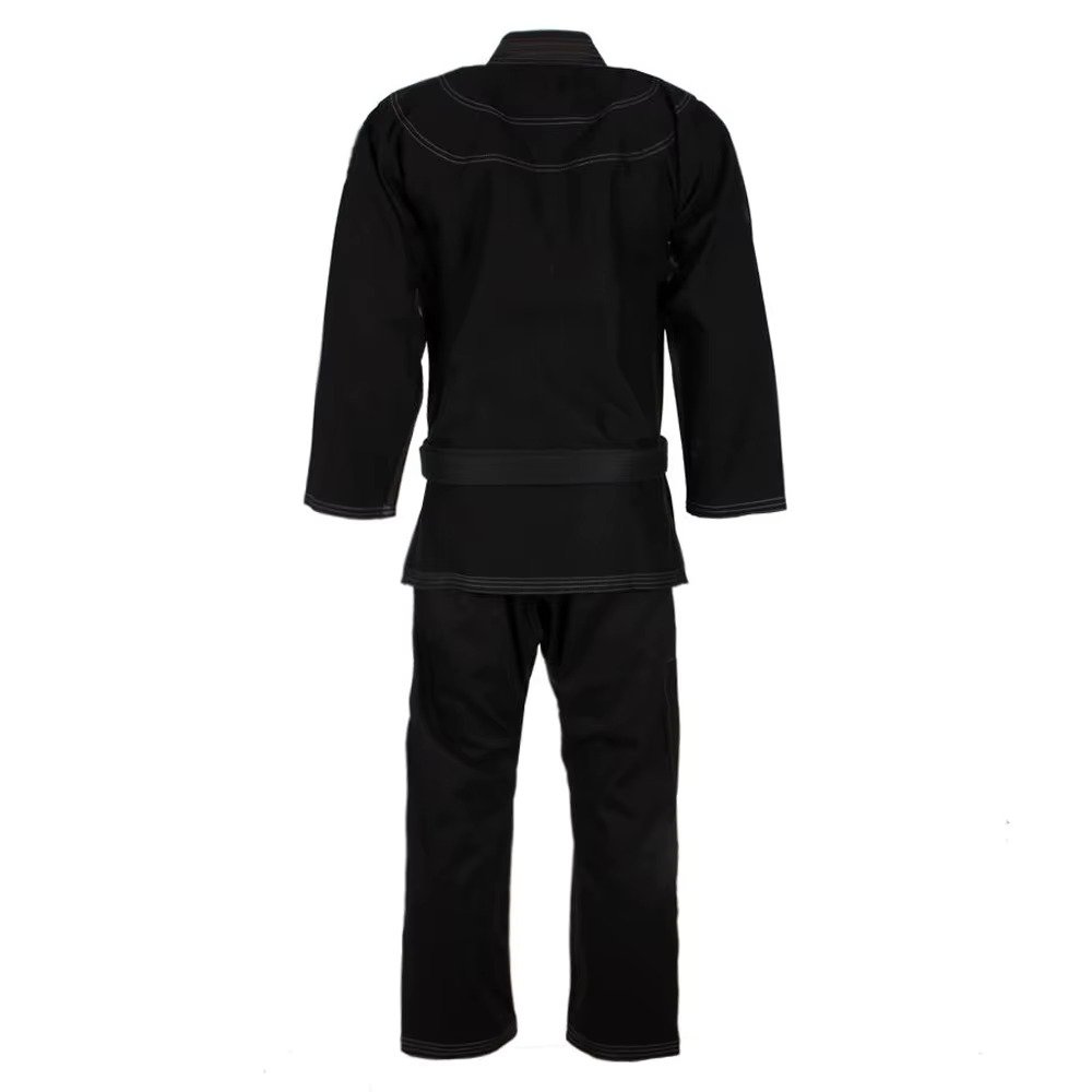 black brazilian jiu jitsu gi back