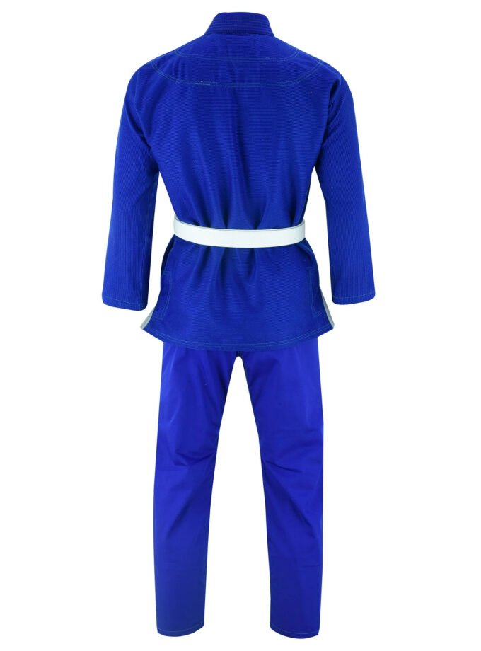 blue bjj gi back