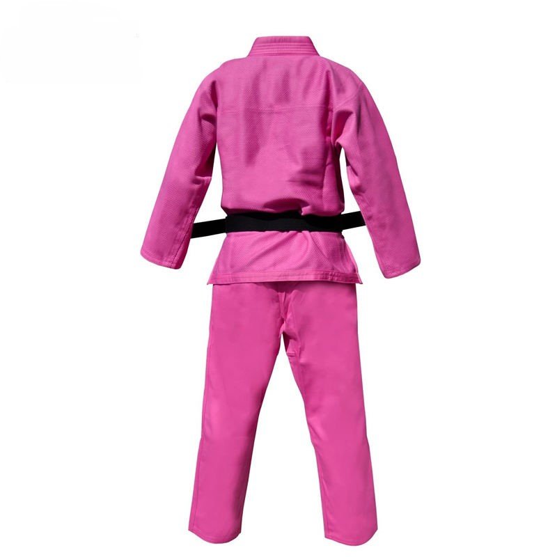 pink bjj gi back