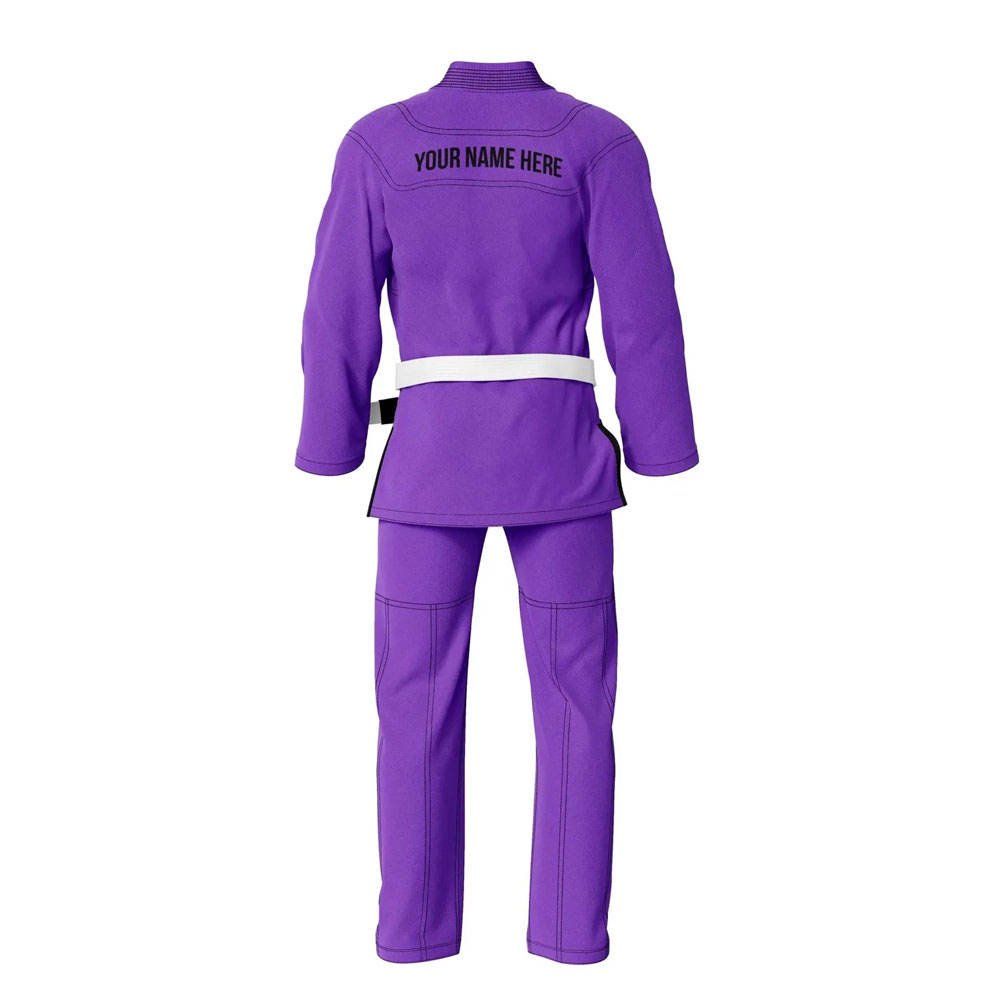 purple bjj gi back