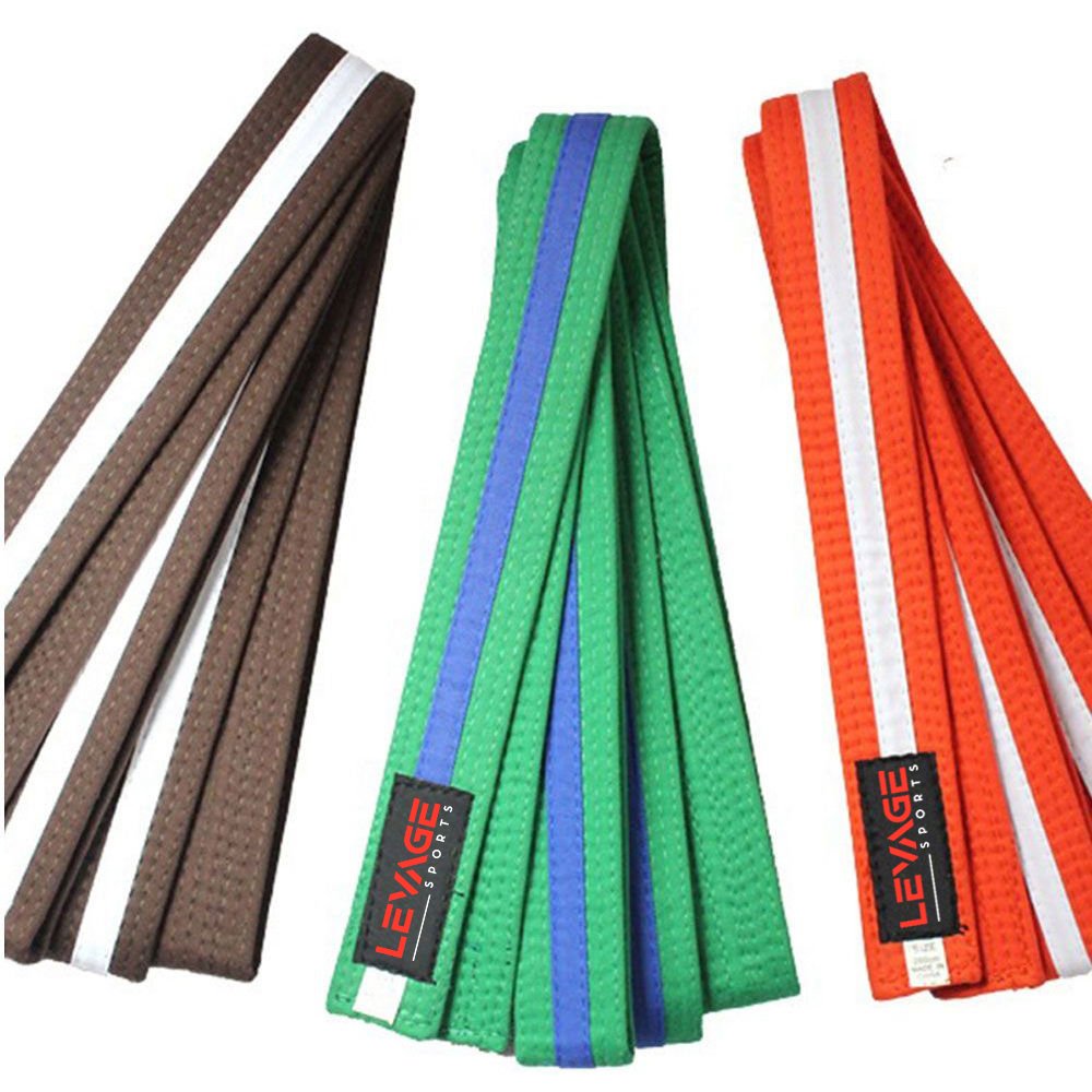 BJJ Belts striped