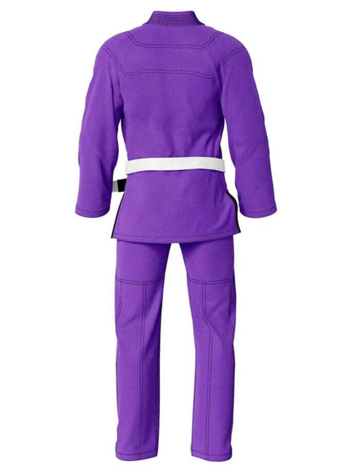 purple bjj gi back